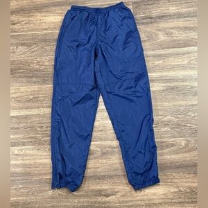 Vintage Y2K Nike Trackpants Navy Lightweight Medium